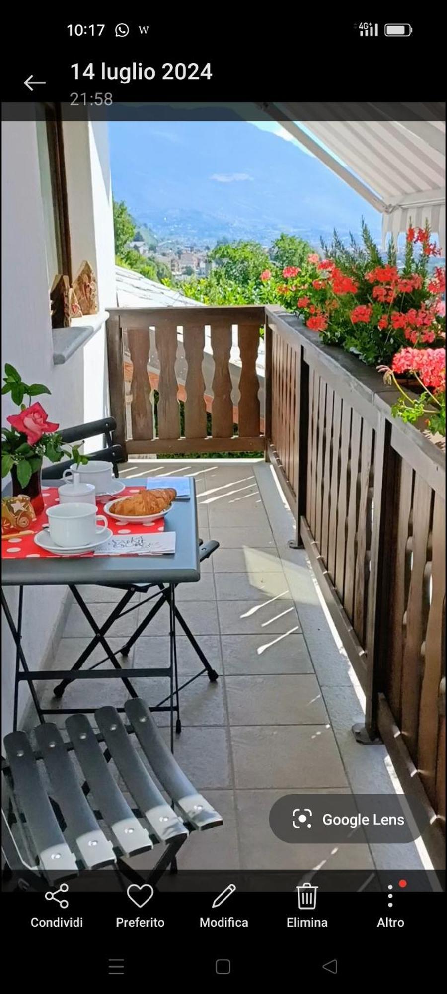 Villa La Sarrolein Aosta Exterior foto